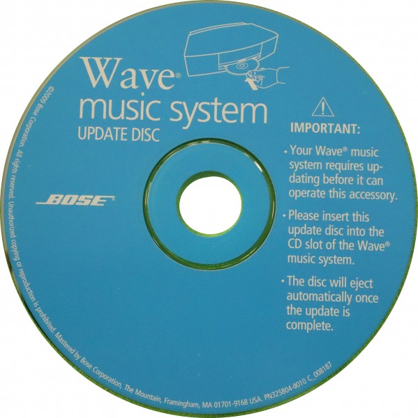 Bose Wave Music System II Update CD